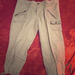 Juicy Couture cargo crop pants